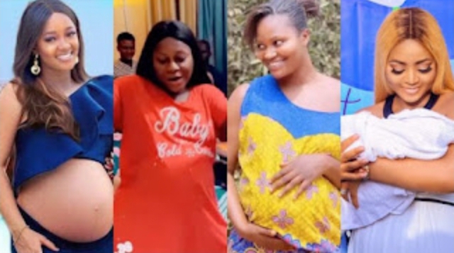 10 Nigerian Actresses Who Gave Birth At A Young Age. Number 6 gave birth at 16 (Photos).