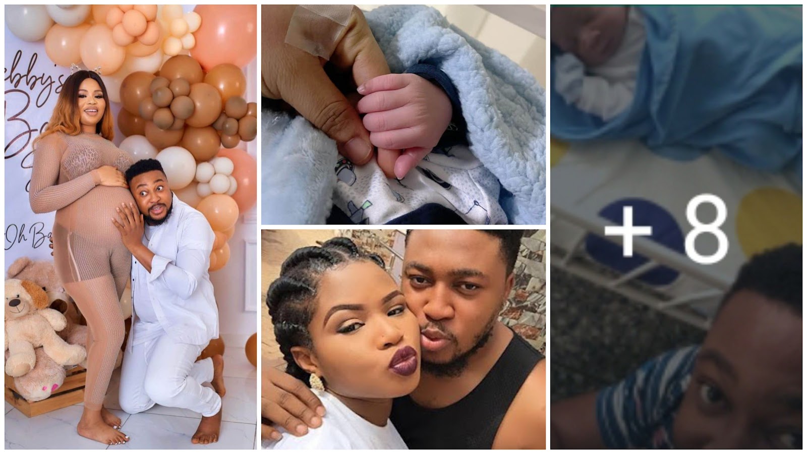 Congratulations! Nollywood Actor Nosa Rex Osazuwa’s Wife Gives Birth To a Baby Girl today in Lagos (photos)