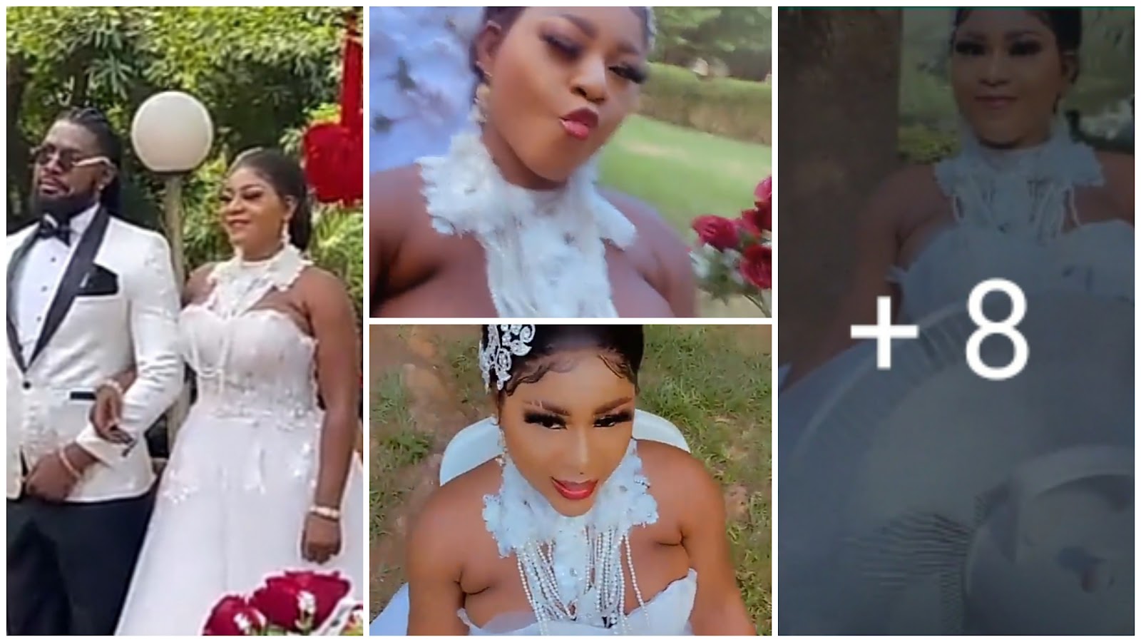 Congratulations Pours In As actress Destiny Etiko reportedly weds yesterday (Video)