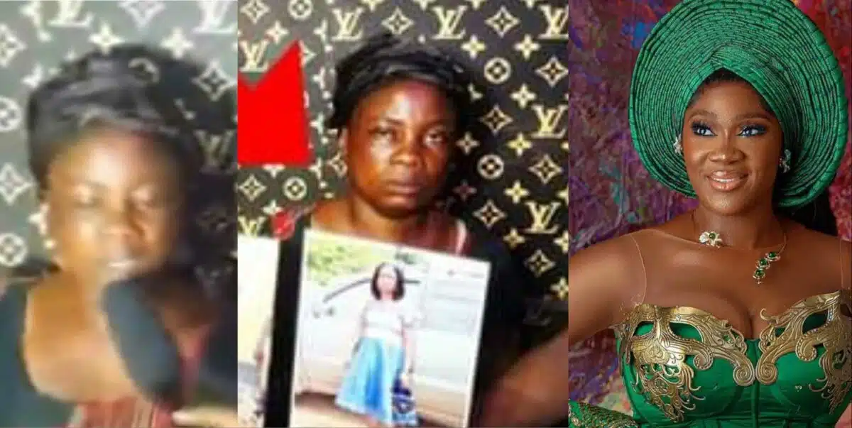 “Mercy Johnson is my biological sister” – Ghanaian lady cries out with evidence (Video)