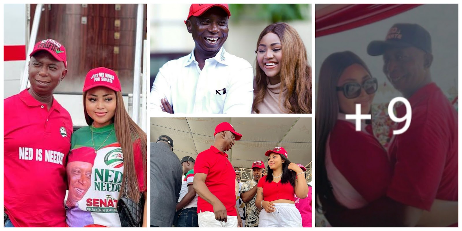 In Whatever thing You Do, Pray For A Supportive Woman For A Wife – N ed N woko Say As He Appreciates R egina Daniels For Always Supporting Him As He Was Announced Winner (Photos)