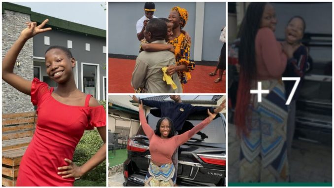 Months After She Built Mansion For Her Mother, Popular Child Comedian, Emmanuella Buys A Brand New Lexus Worth N30 Million (Photos)
